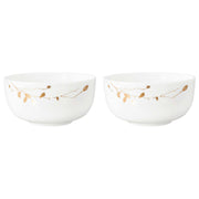 Porcelāna bļodas Seltmann Weiden Liberty Golden Rose Hip 17.5cm, 2gab.