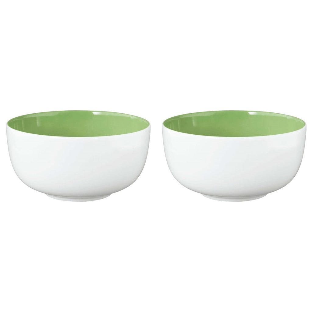 Porcelāna bļodas Seltmann Weiden Liberty Meadow Grasses 17.5cm, 2gab., zaļas