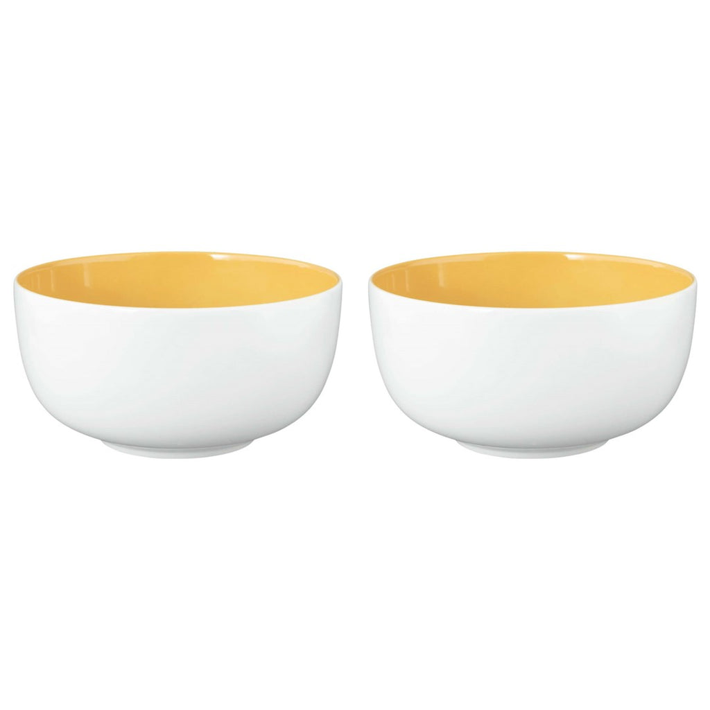 Porcelāna bļodas Seltmann Weiden Liberty Meadow Grasses 17.5cm, 2gab., dzeltenas
