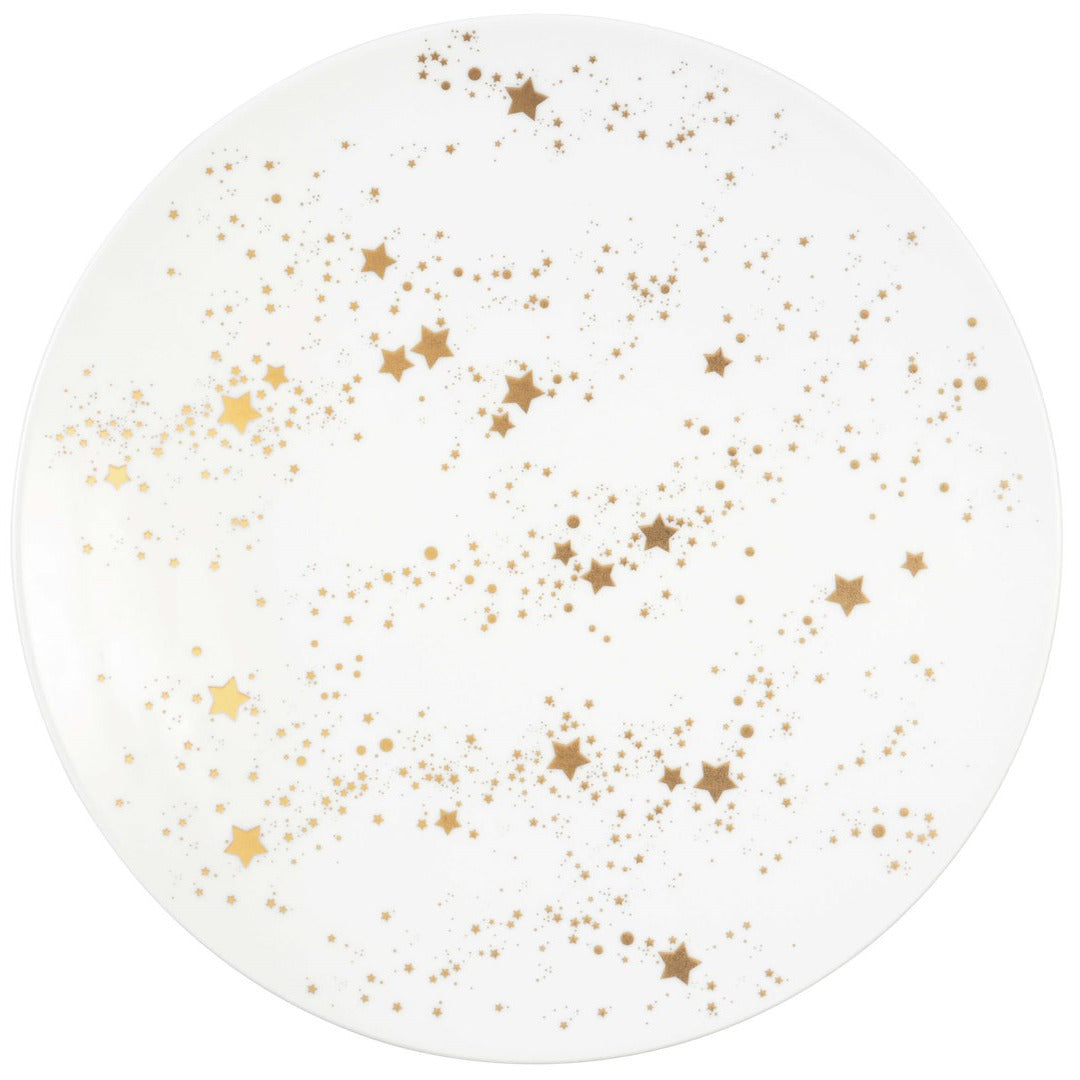 Porcelāna pusdienu šķīvis 27.5cm Seltmann Weiden Liberty Golden Stars