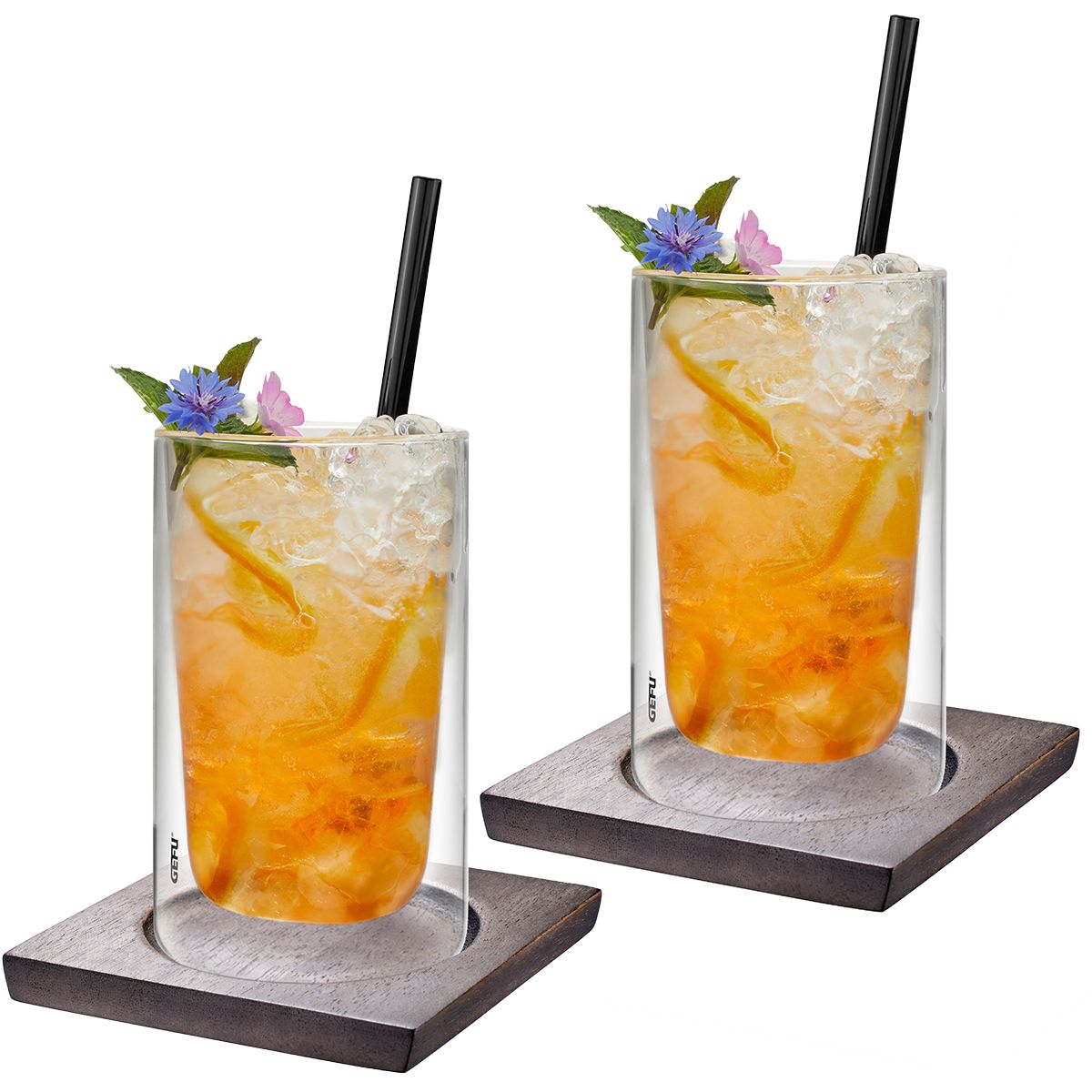 Termoglāzes GEFU Mira 350ml, ar paliktņiem, 2gab.