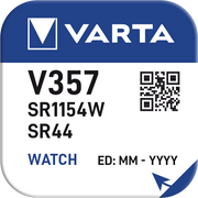 Pulksteņu baterija VARTA Silver V357 1.55V 1gb.