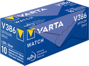 Pulksteņu baterija VARTA V386 Silver 1.55V, 1gab.