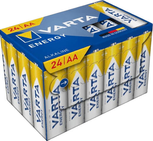 Batteries AA VARTA Energy Alkaline box LR06, 24 pcs.