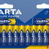 Baterijas VARTA LONGLIFE POWER Alkaline AA, 1,5V, 12gab.