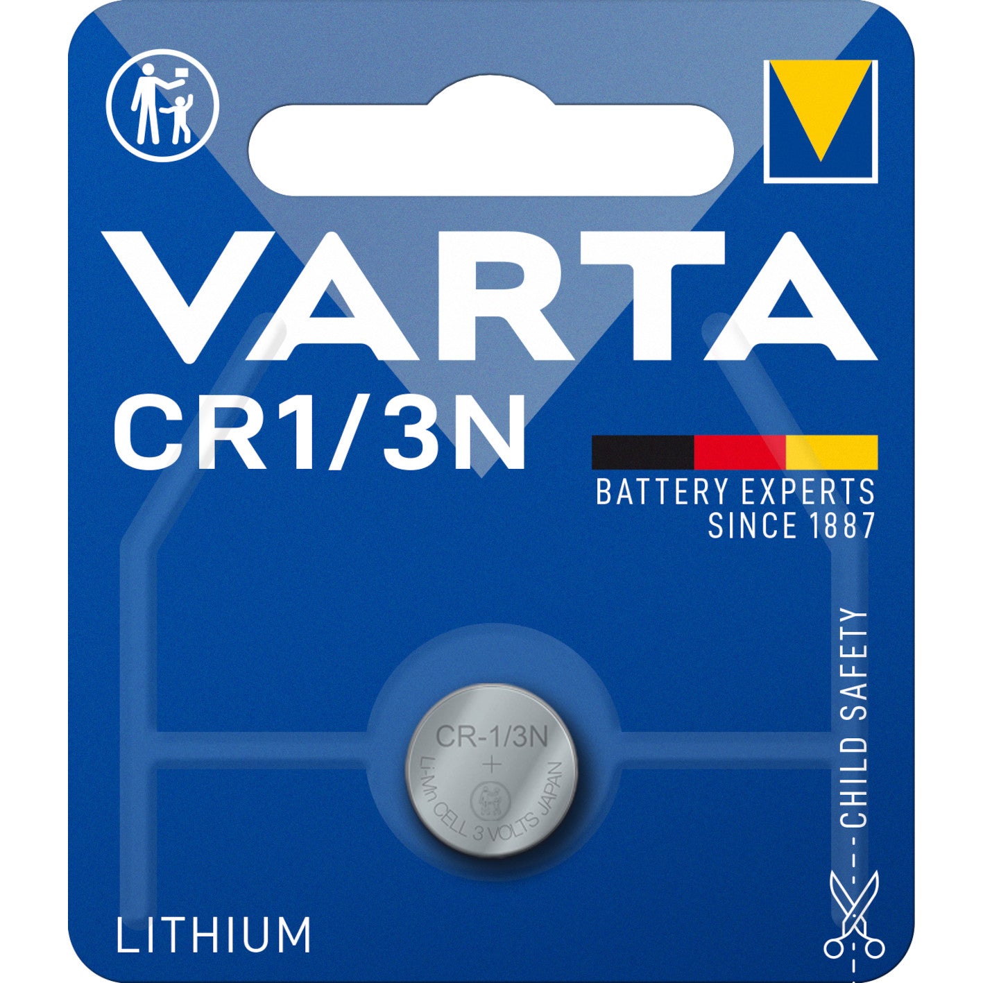 Litija baterija CR1/3N VARTA Lithium 3V