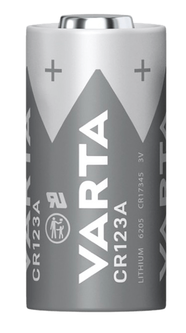 Litija baterija VARTA Photo Lithium CR123A 3V Industrial