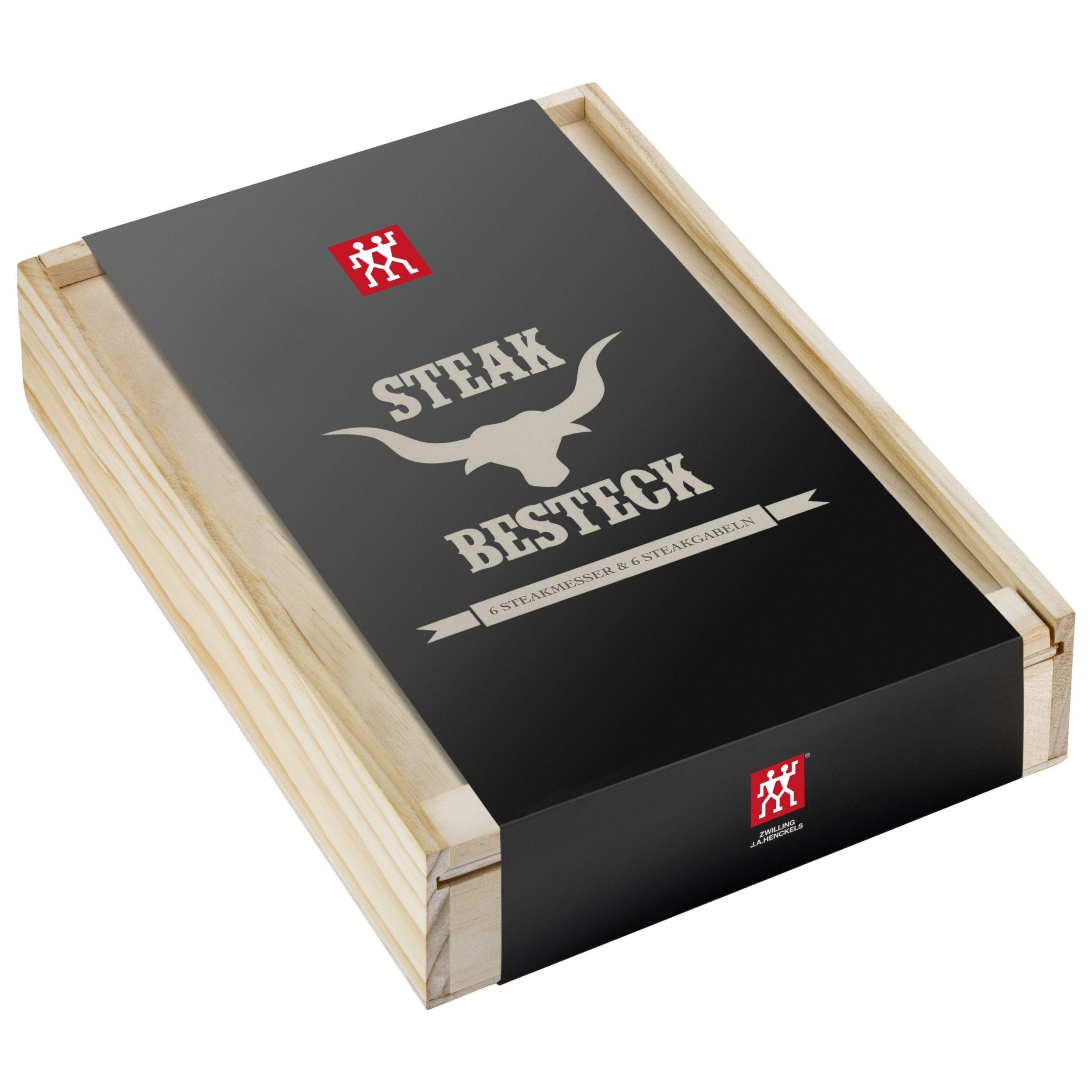 ZWILLING Specials Steika Galda Piederumi 12 gab. (6 personām) | Koka Kastē - kilidi.lv