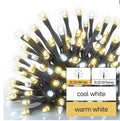 Virtene Zimassvētku CONN 100LED bez barošanas bloka 1.2W IP44 10m WW/CW FLASH D1AN02