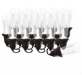 Dārza/terases virtene Party 3.6m 16LED bumbas caurspīdīgas IP44 EMOS 6W