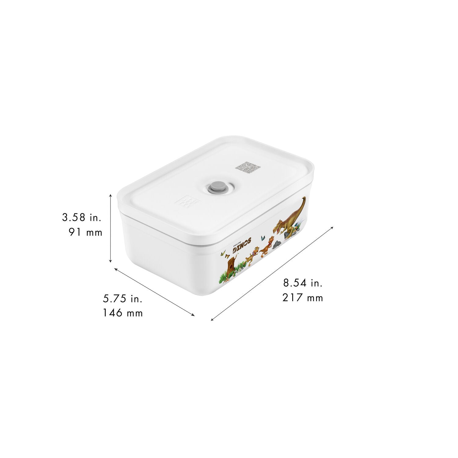Vakuuma pusdienu kārba Zwilling Fresh & Save Dinos L, 1.6L