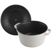 Čuguna katla, dziļās pannas un pannas komplekts Staub Stackable 24cm