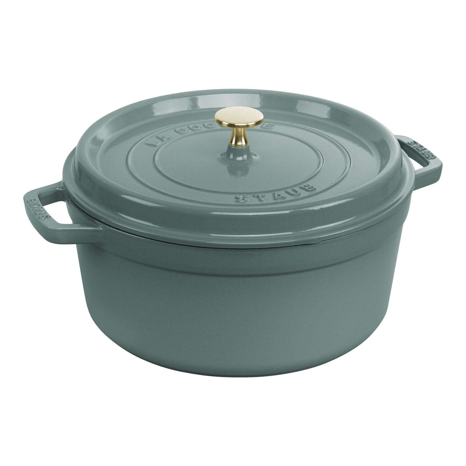 Enameled cast iron pot with lid 28cm Staub La Cocotte 6.7L
