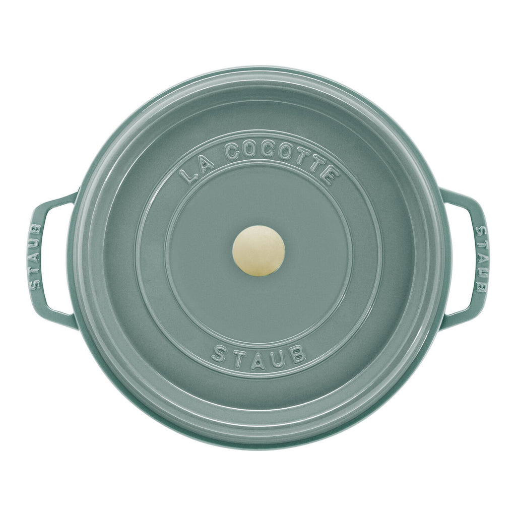 Enameled cast iron pot with lid 28cm Staub La Cocotte 6.7L