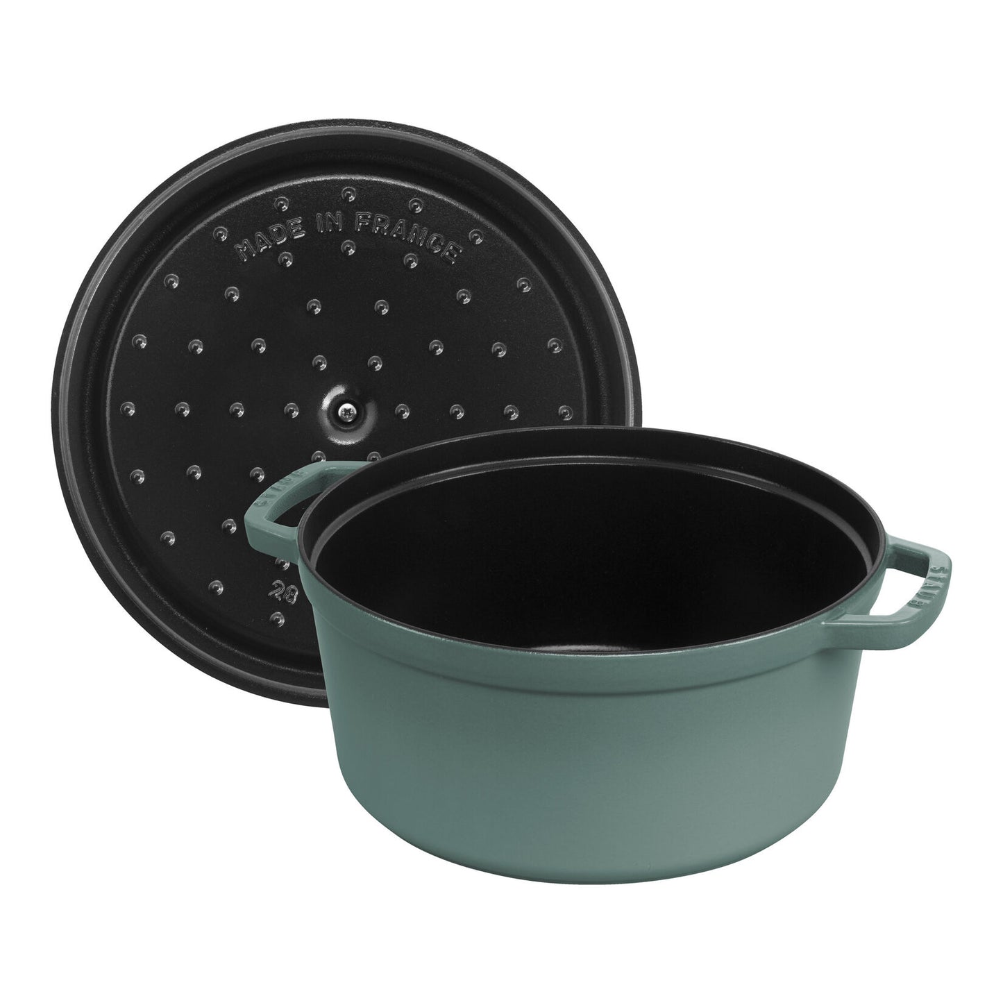 Emaljēts čuguna sautējamais katls Staub 24cm 3,7L Cocotte