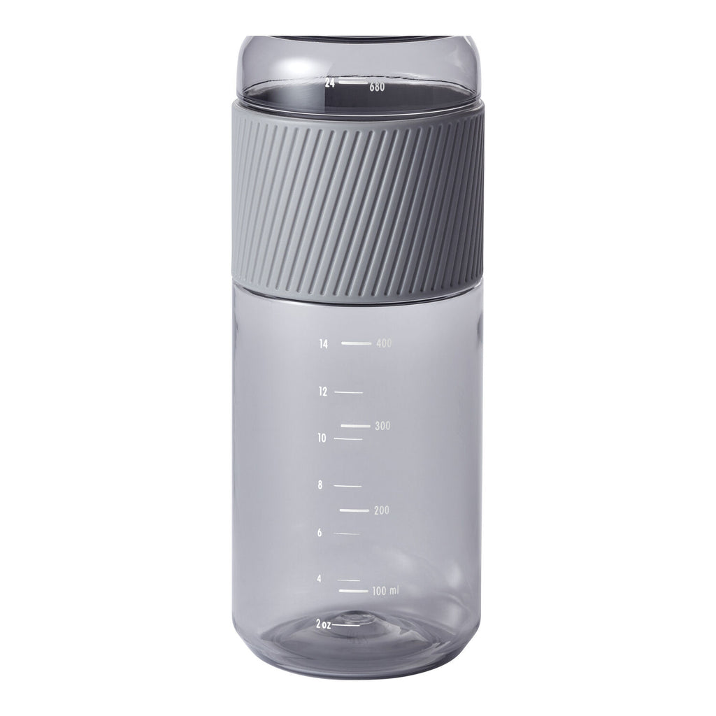 Ūdens pudele Zwilling Bottle 680ml, tritāns, pelēka