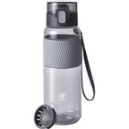 Ūdens pudele Zwilling Bottle 680ml, tritāns, pelēka