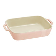 STAUB Ceramic Baking Dish Set in Pink | Lasagna and Casserole Dishes