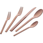 ZWILLING MINIMALE 30-čęściowy setzav sztućców matowych - Różowe złoto