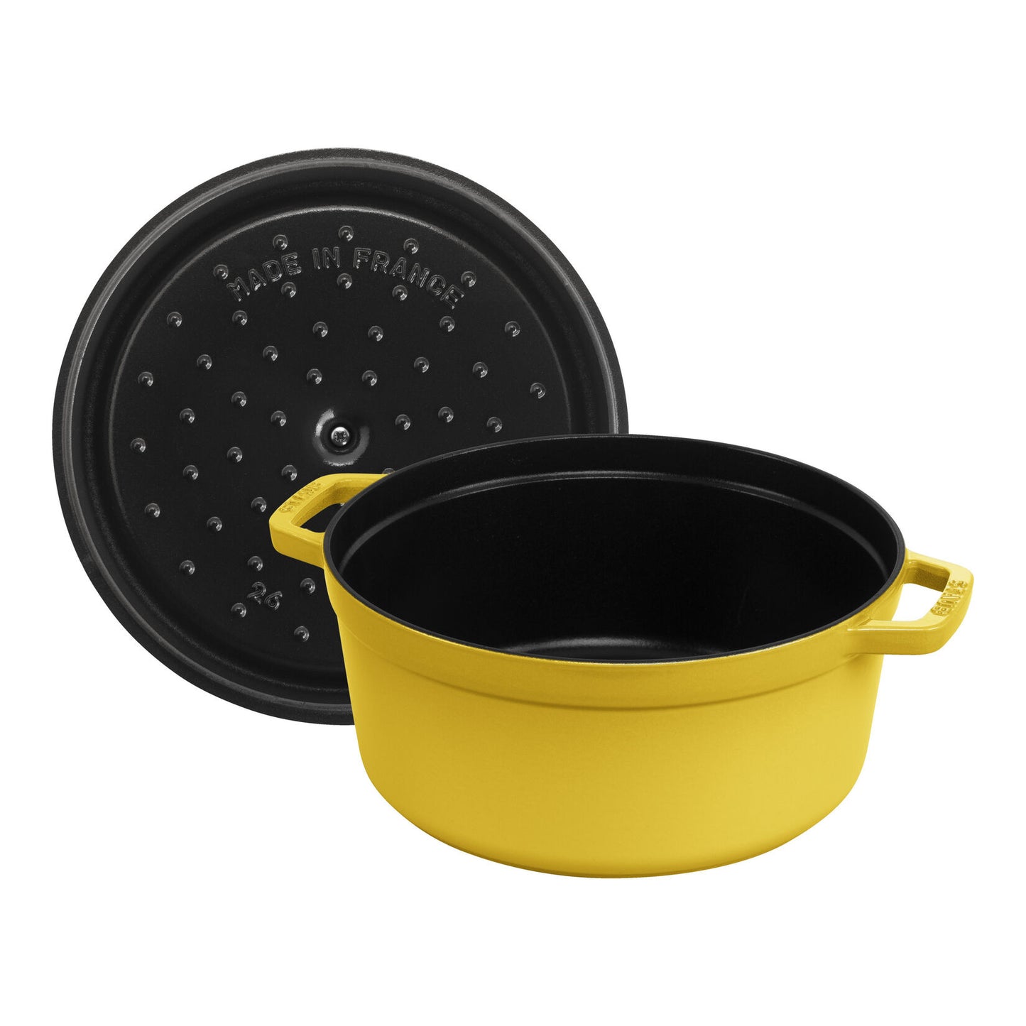 Staub 26cm 5.2L La Cocotte Enameled Cast Iron Pot with Lid