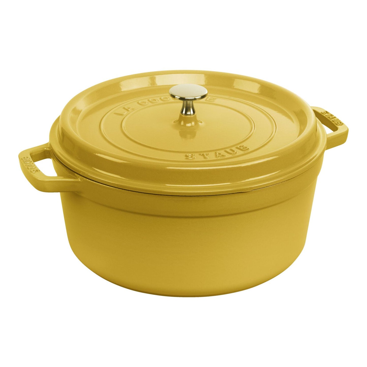 Staub 26cm 5.2L La Cocotte Enameled Cast Iron Pot with Lid