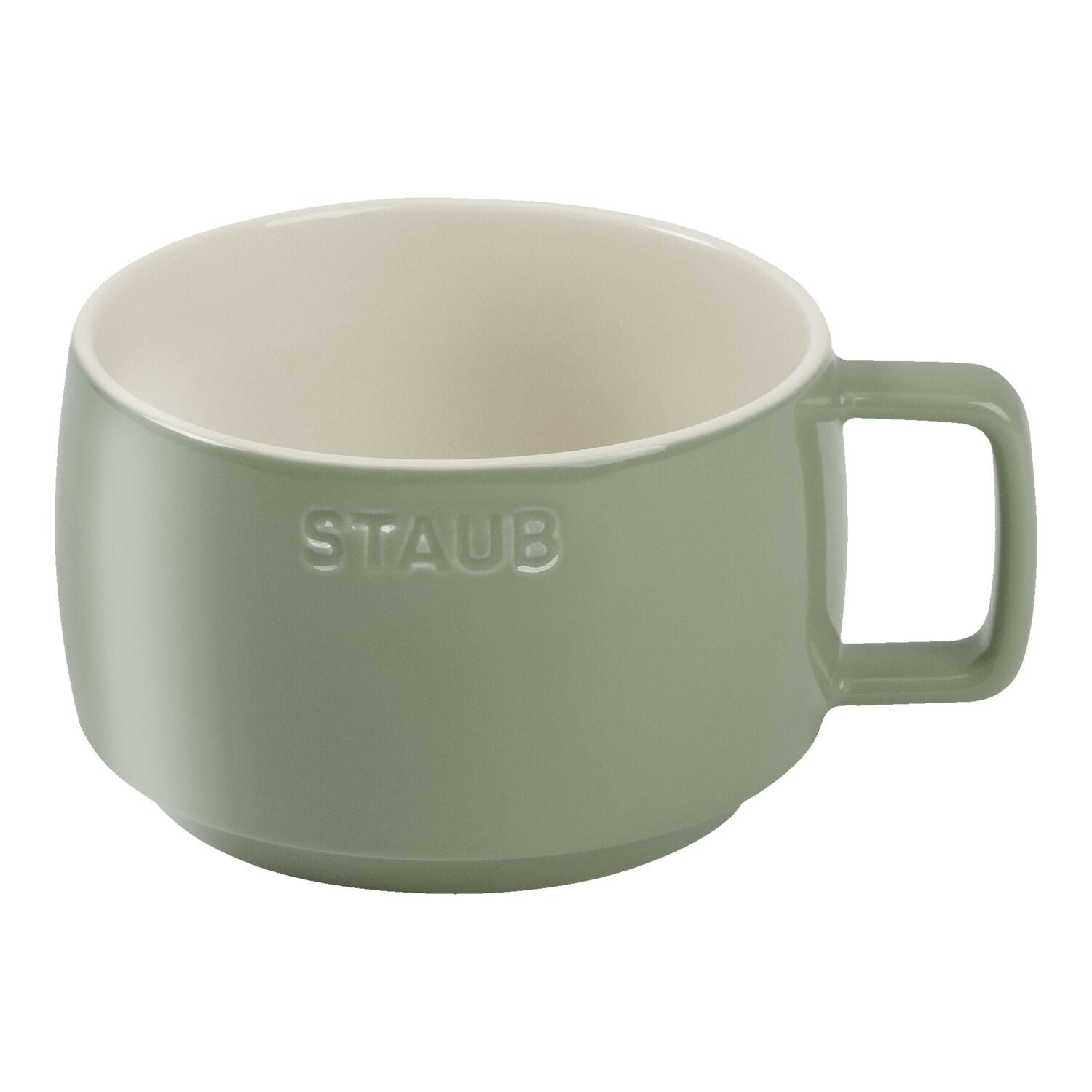 Porcelāna krūze 500ml STAUB Ceramique, eikaliptu zaļa