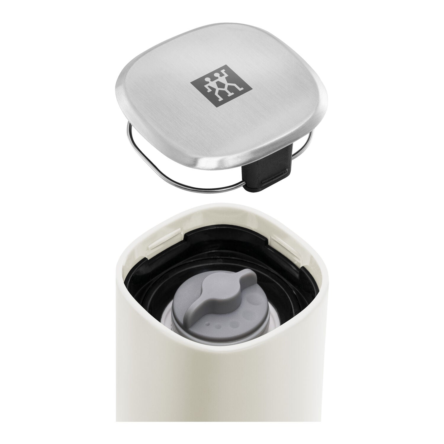 Sāls un piparu dzirnaviņas Zwilling Spices, ziloņkaula baltas 19cm