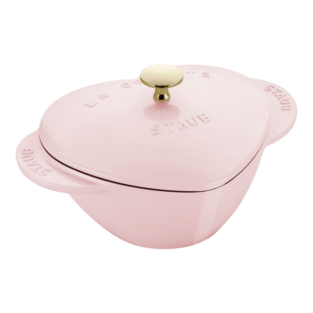 STAUB SPECIAL COCOTTE sirds formas čuguna katls 20cm, rozā
