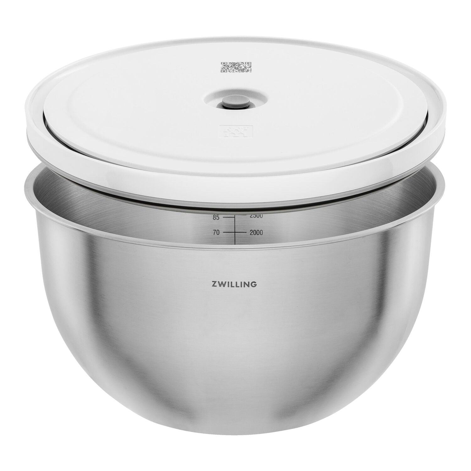 Vakuuma bļodu komplekts ZWILLING FRESH & SAVE Bowls S / M / L, nerūsējošā tērauda