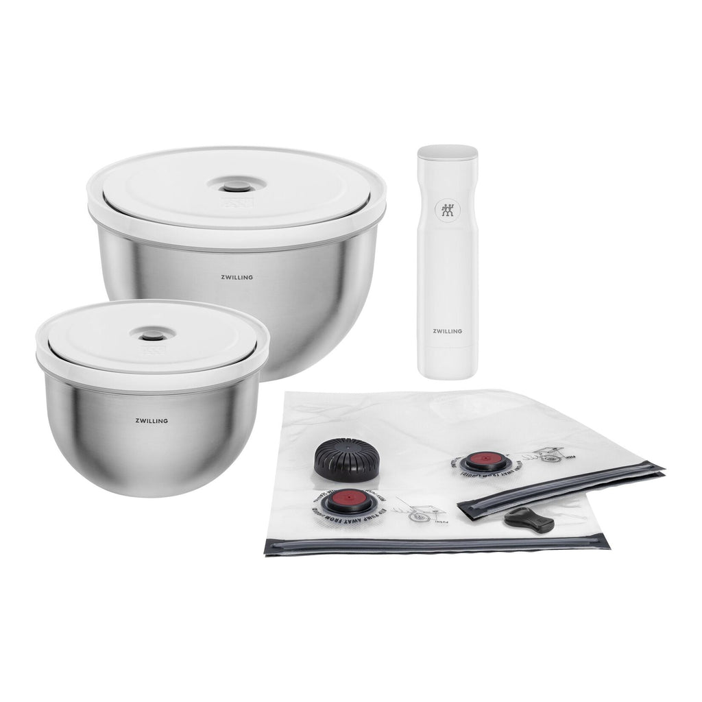 ZWILLING FRESH & SAVE BOWLS vakuuma sākuma komplekts M/L, 9 daļas