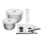 ZWILLING FRESH & SAVE BOWLS vakuuma sākuma komplekts M/L, 9 daļas