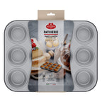 Kēksiņu cepamā forma 12 kēksiņiem BALLARINI PATISSERIE 35 x 27cm