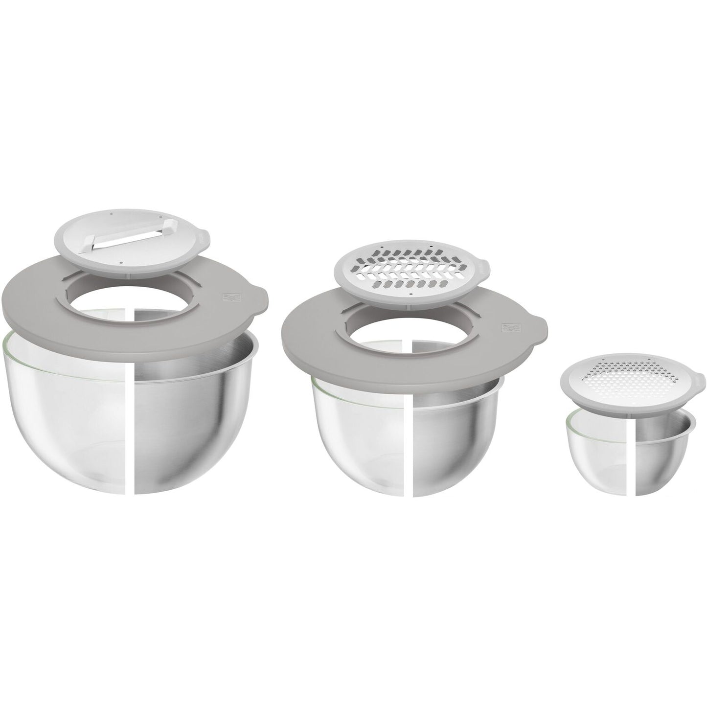 Piederumu komplekts ZWILLING FRESH & SAVE Bowls S / M / L 5pr.