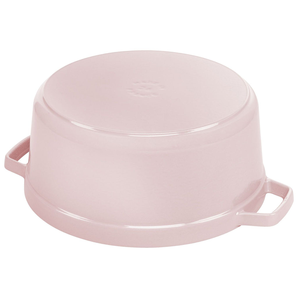 Emaljēts čuguna katls ar vāku 26cm Staub La Cocotte 5.2L rozā