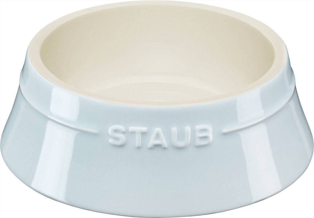 STAUB keramikas bļoda kaķim vai mazam sunim 400 ml | Gaiši zila