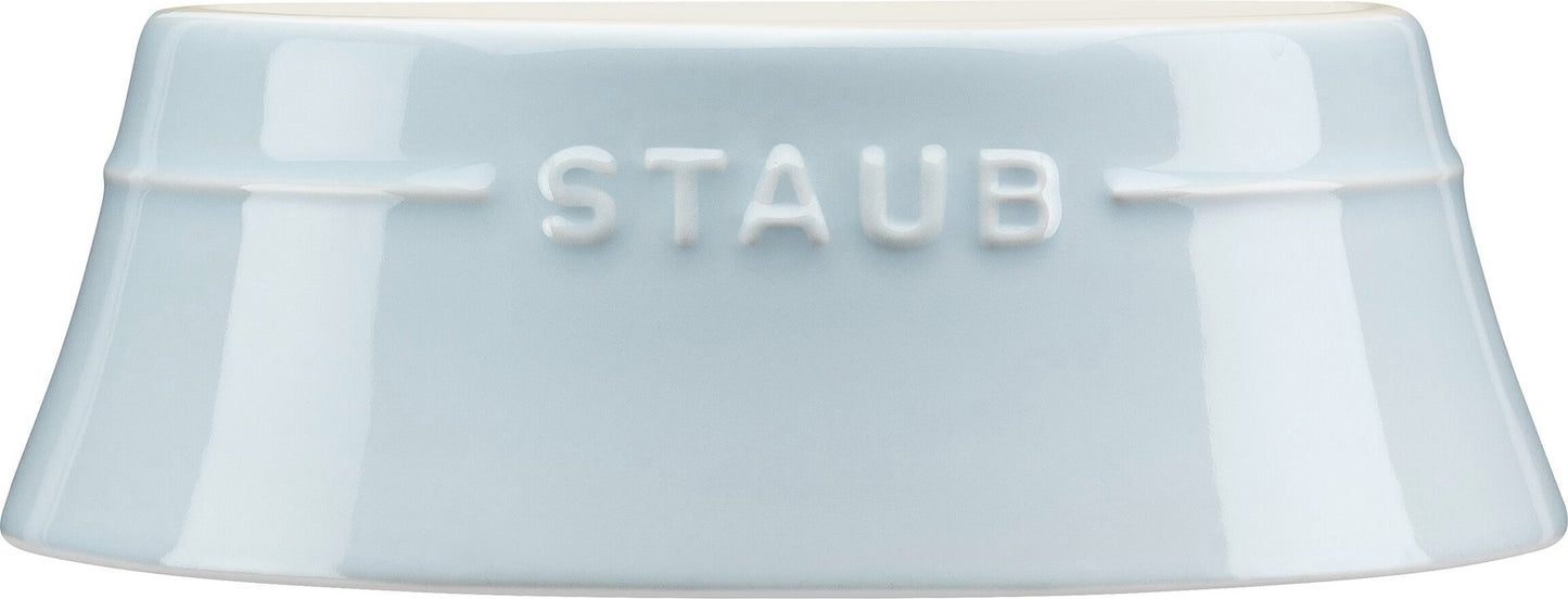 STAUB keramikas bļoda kaķim vai mazam sunim 400 ml | Gaiši zila