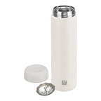 ZWILLING Thermo Plus termoss ar tējas filtru 0,5 L, krēmkrāsas