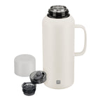 ZWILLING THERMO PLUS thermos bottle 1200 ml cream white | Thermos for tea and coffee