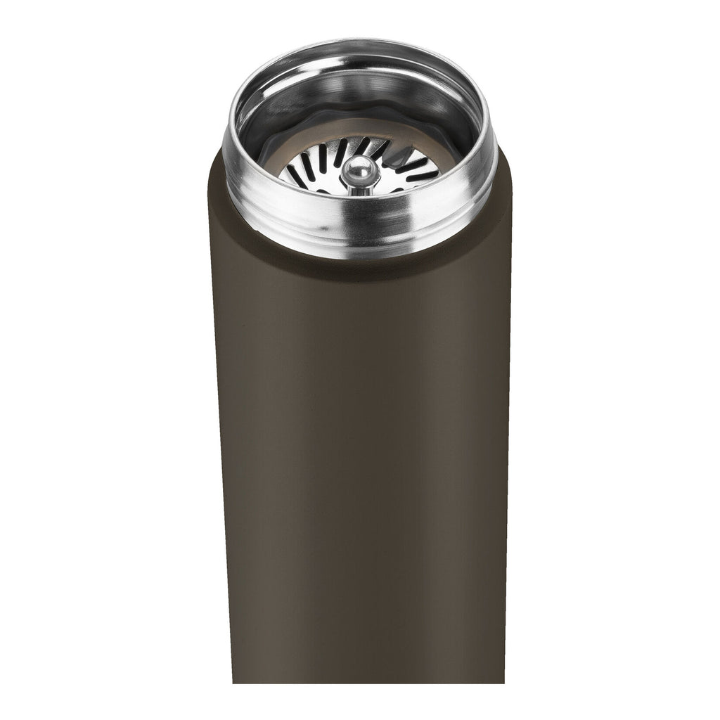 ZWILLING Thermo Plus termoss ar tējas filtru 0,5 L, šokolādes brūns