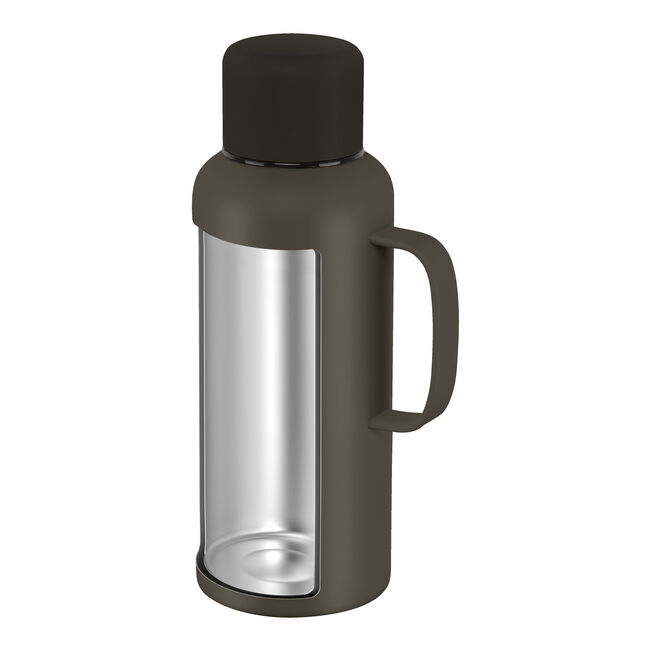 ZWILLING THERMO PLUS thermos bottle 1200 ml grey | Thermos for tea and coffee