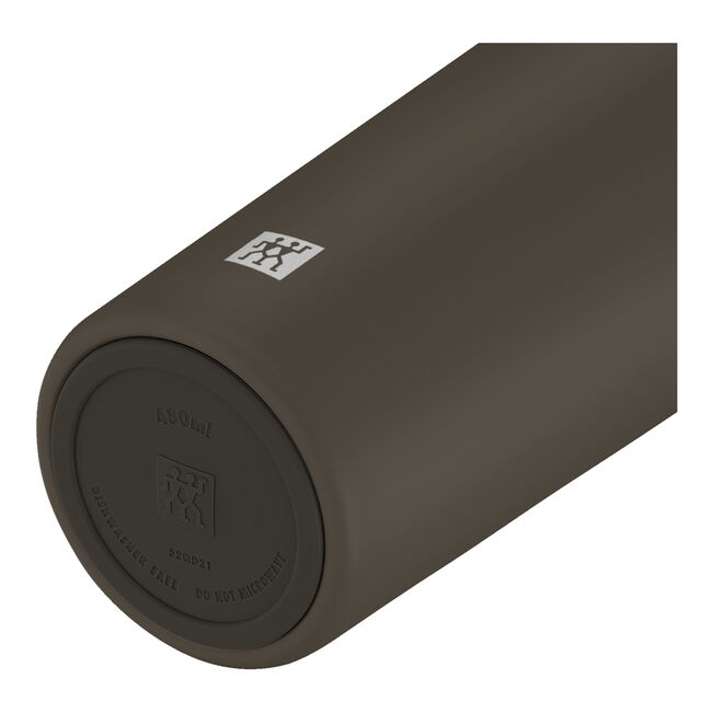 ZWILLING THERMO PLUS Coffee-to-Go termokrūze 480 ml | Pelēka termokrūze