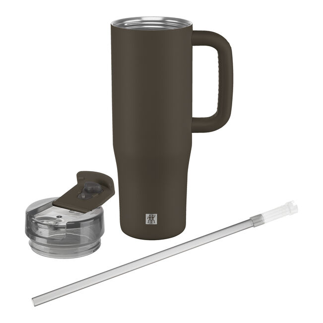 ZWILLING THERMO PLUS termokrūze 900 ml ar salmiņu | Liela termokrūze