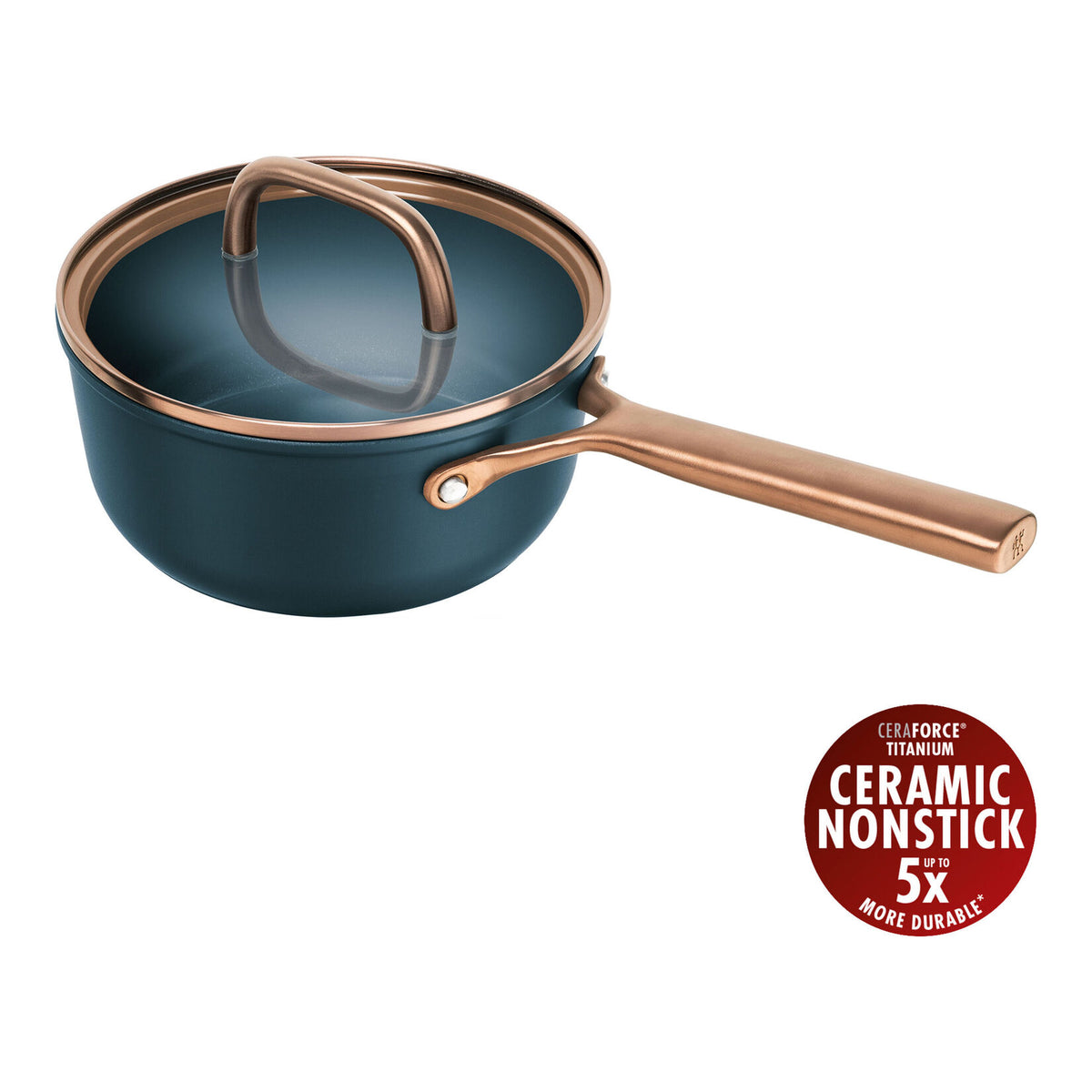 ZWILLING Milano mērces katliņš ar stikla vāku 2.8L, 18 cm