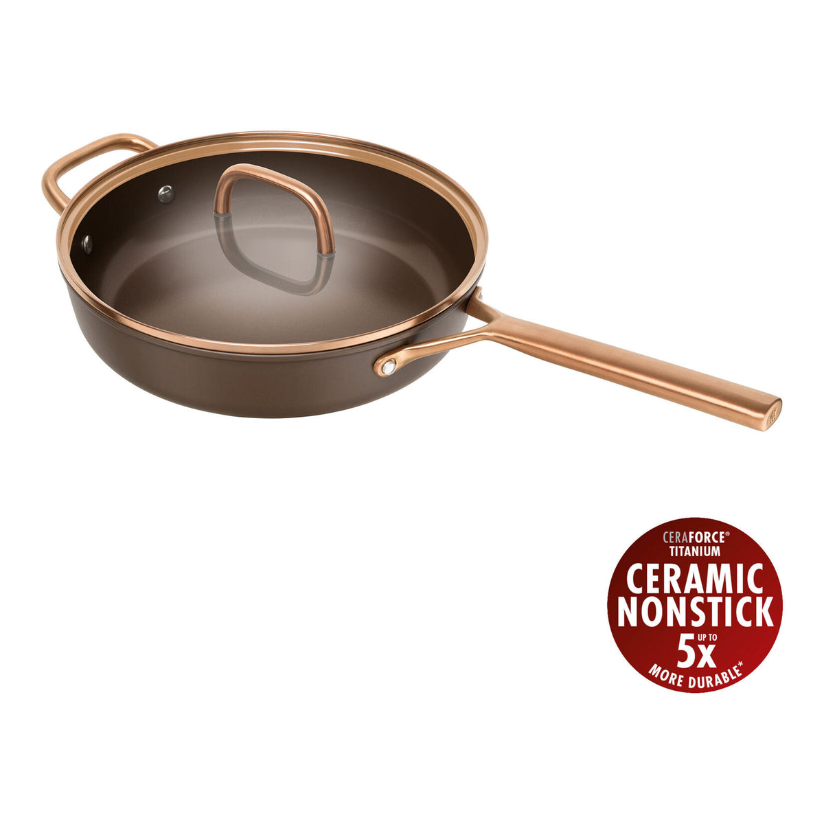 ZWILLING Milano dziļā panna ar stikla vāku 28 cm