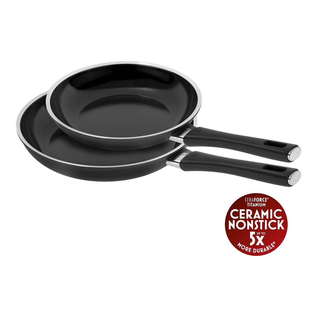 ZWILLING Lumotion keramikas pannu komplekts 24 un 28 cm, 2 gab.