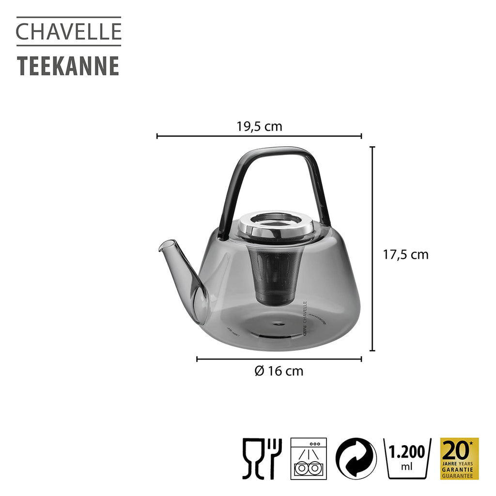 GEFU Chavelle tējkanna 1200 ml