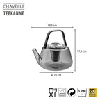 GEFU Chavelle tējkanna 1200 ml