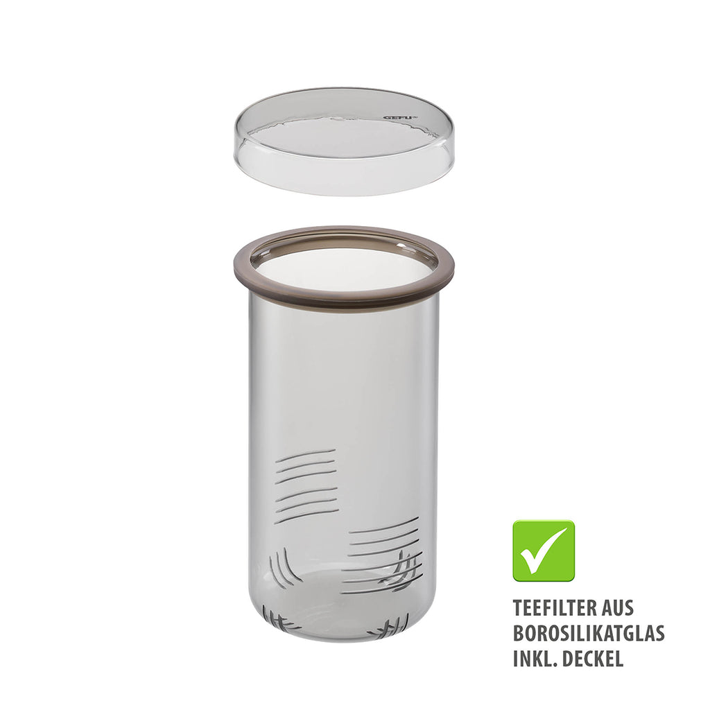 GEFU Trevio tējkanna ar koka sildītāju 1500ml