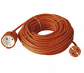 Pagarinātājs 1/20m b/z 2x1.0 2300W zāl/pļāv. oranžs EMOS