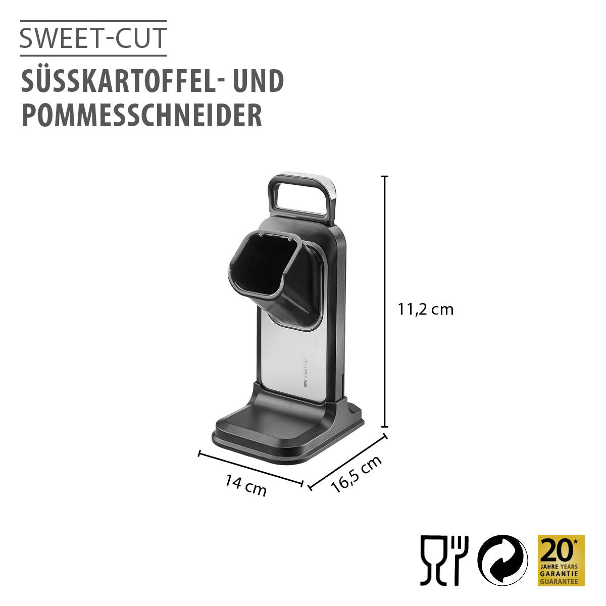 Saldo kartupeļu un frī griezējs GEFU SWEET-CUT